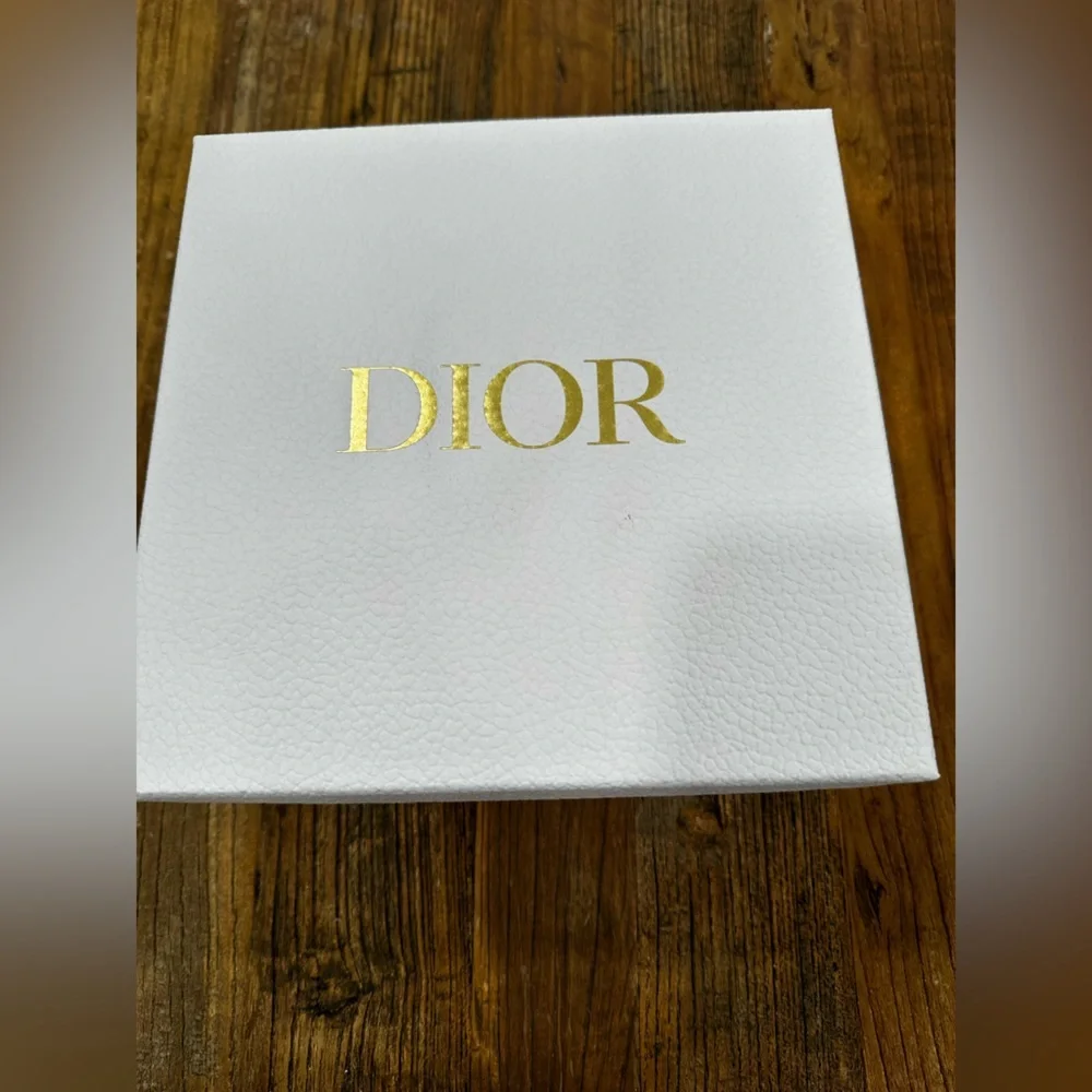 Dior White Box with Gold Logo